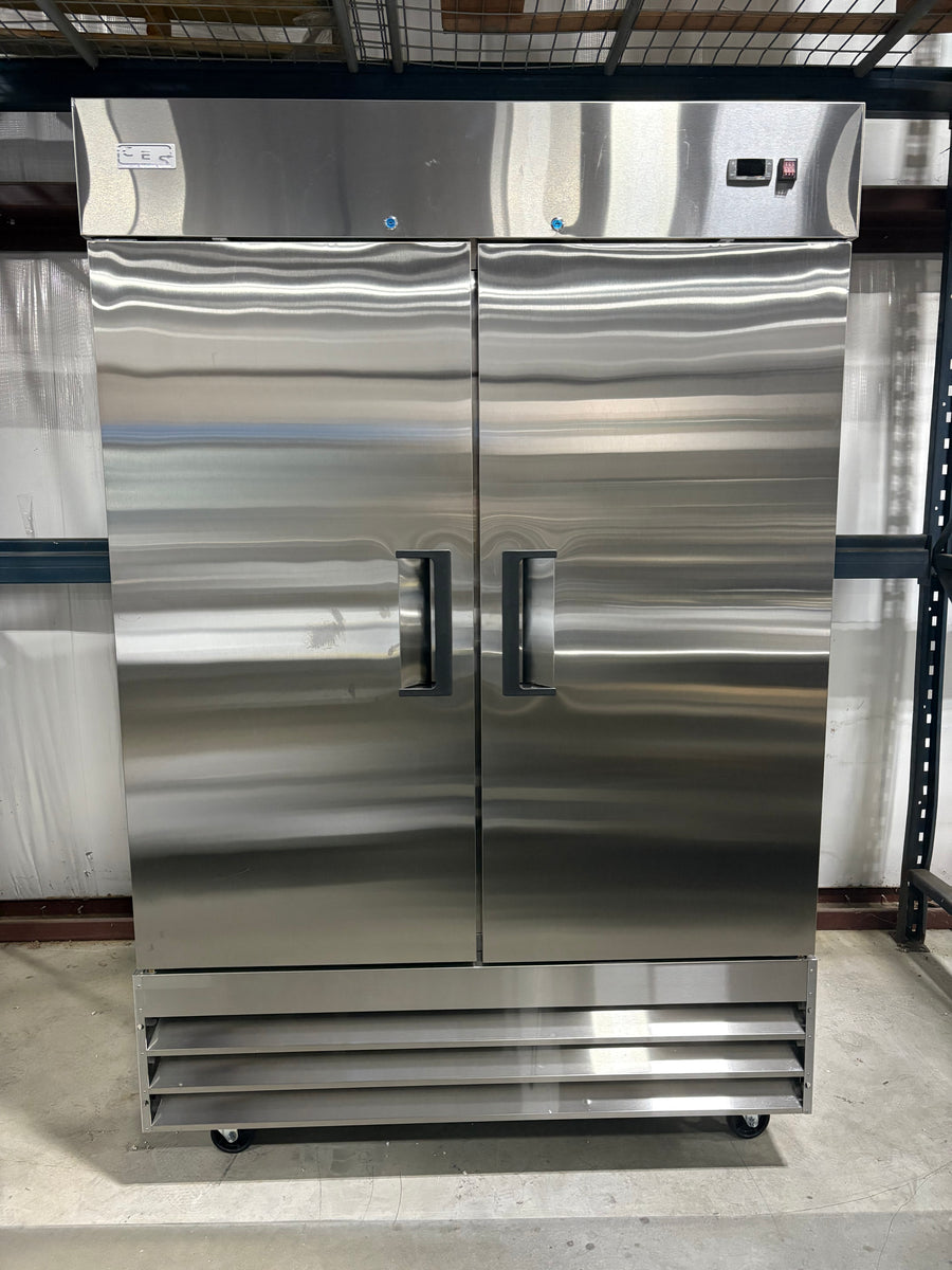 CES Double Door Stainless Freezer – Crawford Equipment Supply