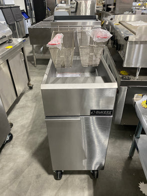 Duker’s 50 pound Natural Gas Fryer (Propane available also)
