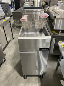 Duker’s 50 pound Natural Gas Fryer (Propane available also)
