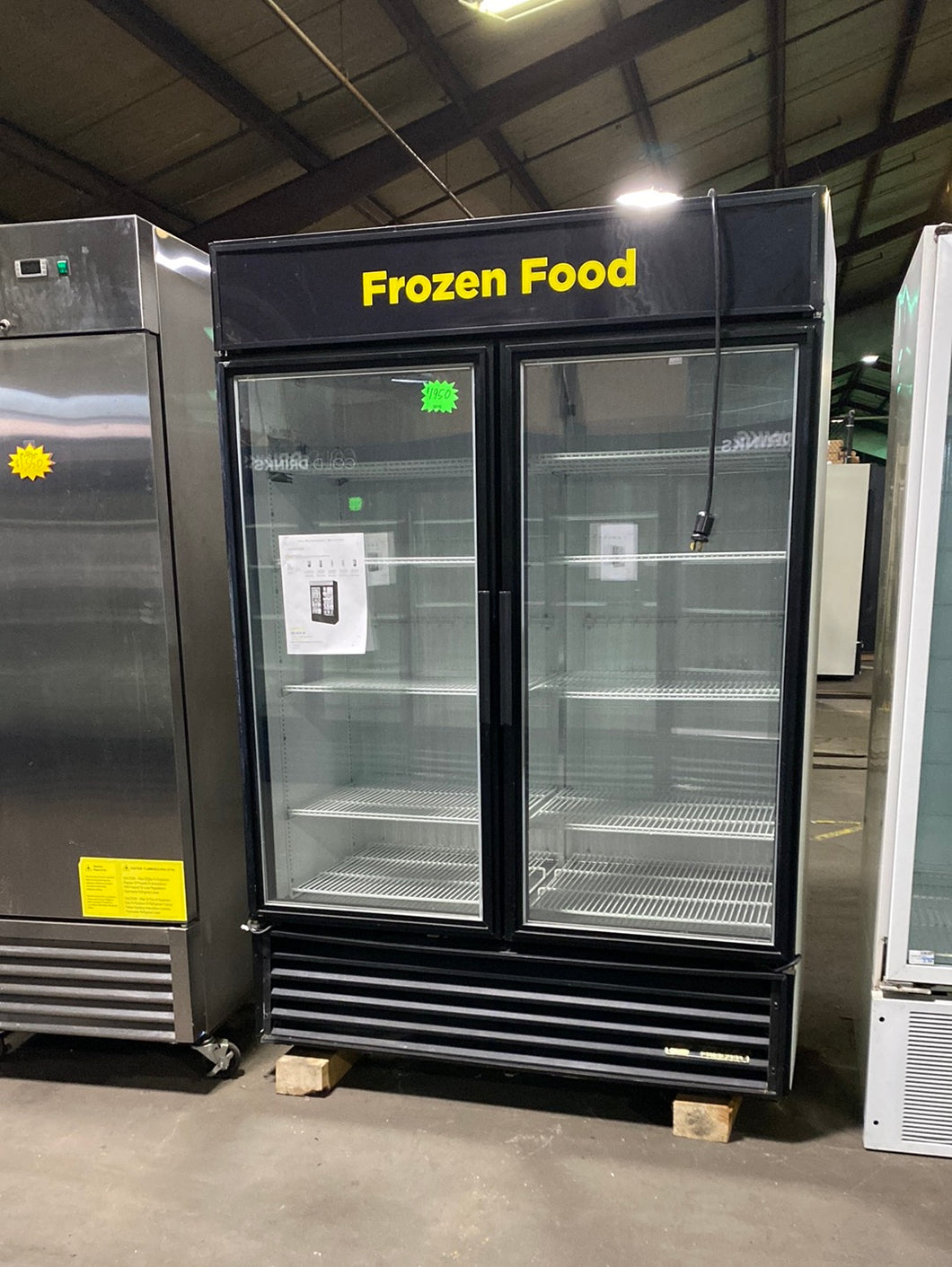 2015 Used True Brand 2 Door Freezer