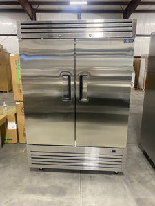 Ctoria 2 Door Stainless Steel Freezer