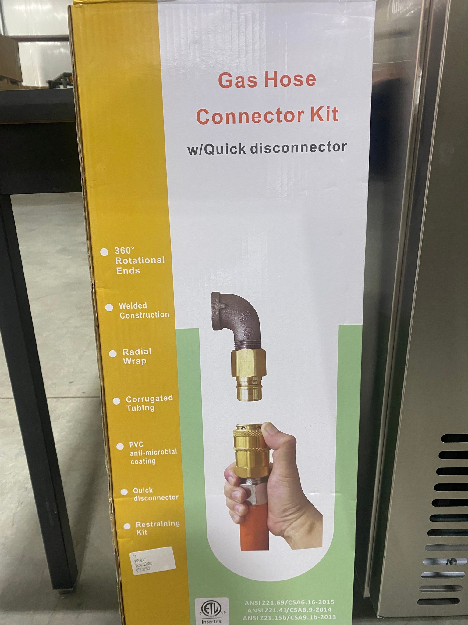Gas Connection Kit with 72
