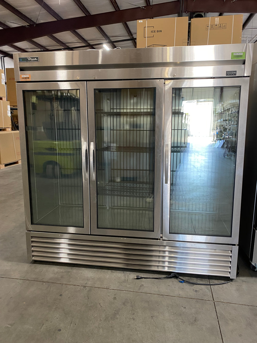 2020 Used True Brand 3 Door Freezer