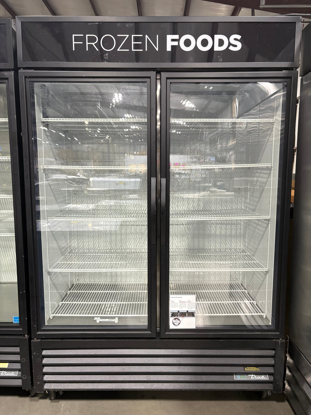 Used True Brand 2019 2 Door Freezer