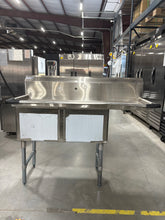 2 Compartment Sink w/ Drain Board