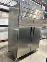 Dukers 2 Door Stainless Freezer