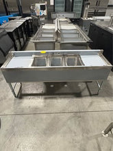 3 Compartment Bar Sink