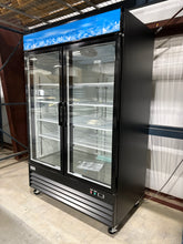 CES Double Door Glass Cooler Merchandiser