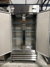 CES Double Door Compact Stainless Cooler (28 Cubic Feet)