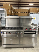 CES 60" Stove w/24” Raised Griddle