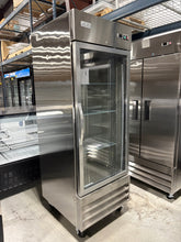 CES Single Glass Door Freezer