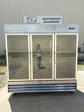 CES 3 Door Glass Freezer
