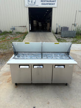 CES 70" Refrigerated Mega Top Prep Station