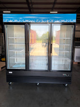 CES 3 Door Glass Cooler