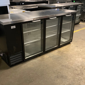 Seoulaire 80" Glass Front Bar Back Cooler