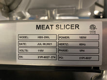 10" Meat Slicer