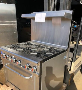 CES 36” Stove with 6 Burners