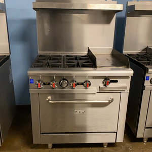 36” Stove w/12” Griddle
