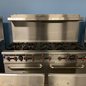 CES 60" Stove with 10 Burners LPG